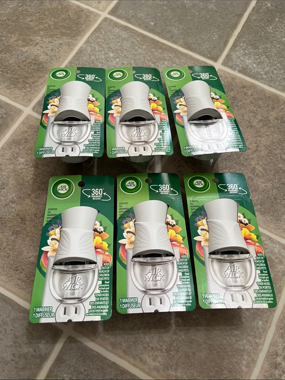 Air Wick White Plug-In Fragrance Warmer – Single Unit